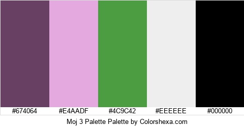Moj 3 Palette Colors Logo