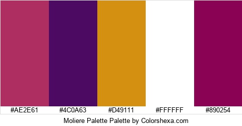 Moliere Palette Colors Logo