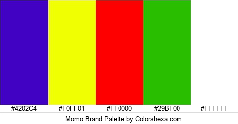Momo Brand Colors Logo