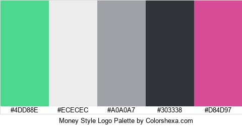Money Style Logo Colors Logo