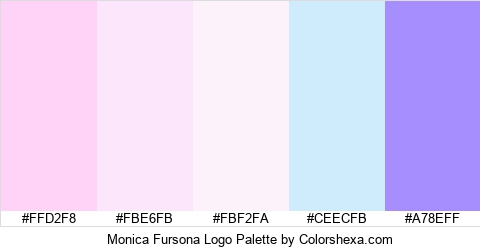 Monica Fursona Logo Colors Logo