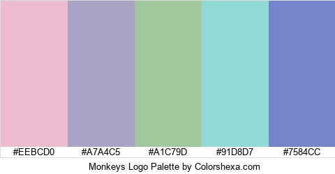 Monkeys Logo Colors Logo