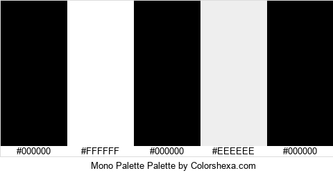 Mono Palette Colors Logo