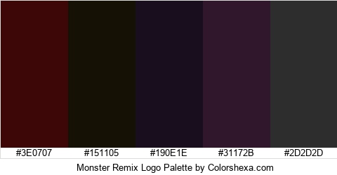 Monster Remix Logo Colors Logo