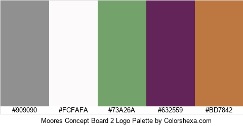 Moores Concept Board 2 Logo Colors Logo