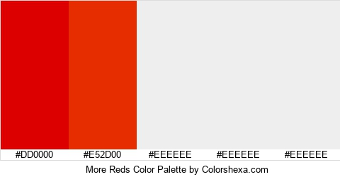 More Reds Color Colors Logo