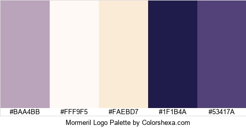 Mormeril Logo Colors Logo