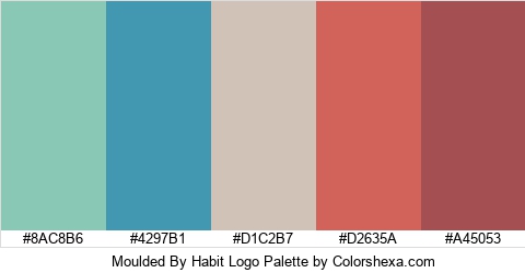 Moulded By Habit Logo Colors Logo