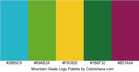 Mountain Glade Logo Colors Logo