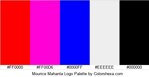 Mourice Mahanta Logo Colors Logo