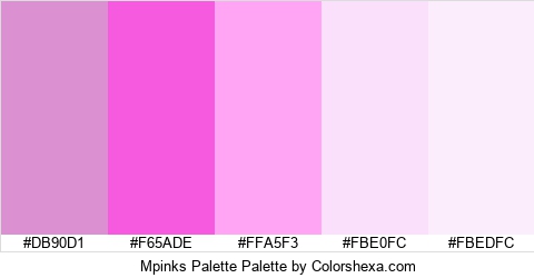 Mpinks Palette Colors Logo