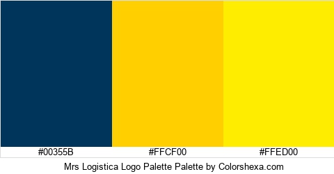 Mrs Logistica Logo Palette Colors Logo