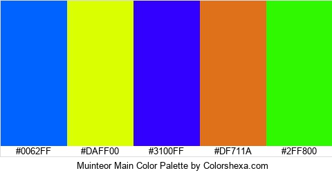 Muinteor Main Color Colors Logo