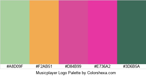 Musicplayer Logo Colors Logo