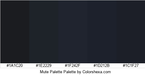 Mute Palette Colors Logo