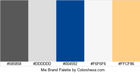 Mw Brand Colors Logo