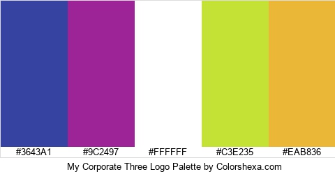 My Corporate Three Logo Colors Logo