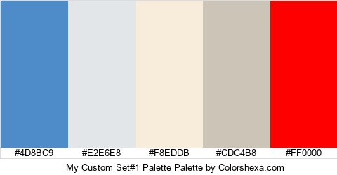 My Custom Set#1 Palette Colors Logo