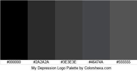 My Depression Logo Colors Logo