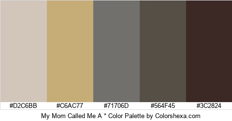 My Mom Called Me A * Color Colors Logo