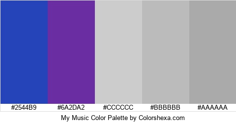 My Music Color Colors Logo
