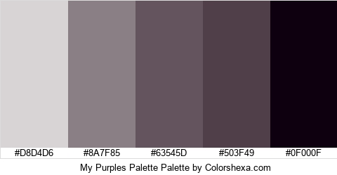 My Purples Palette Colors Logo