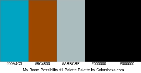 My Room Possibility #1 Palette Colors Logo