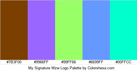 My Signature Wzw Logo Colors Logo