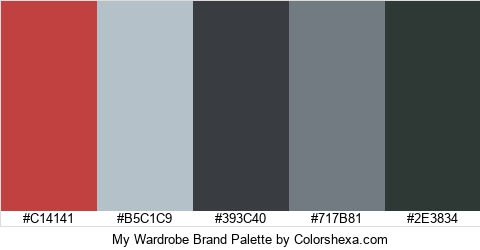 My Wardrobe Brand Colors Logo