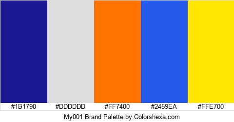 My001 Brand Colors Logo