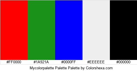 Mycolorpalette Palette Colors Logo