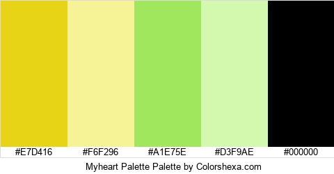Myheart Palette Colors Logo