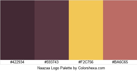 Naazaa Logo Colors Logo
