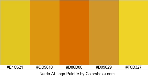 Nardo Af Logo Colors Logo