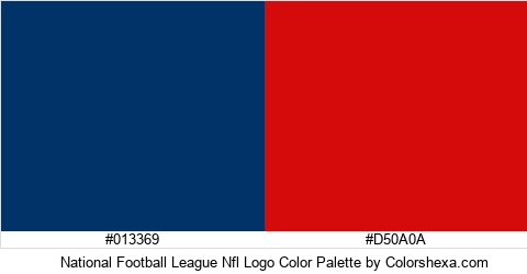 National Football League Nfl Logo Color Colors Logo