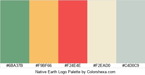 Native Earth Logo Colors Logo