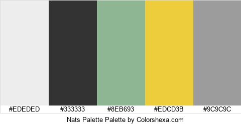 Nats Palette Colors Logo