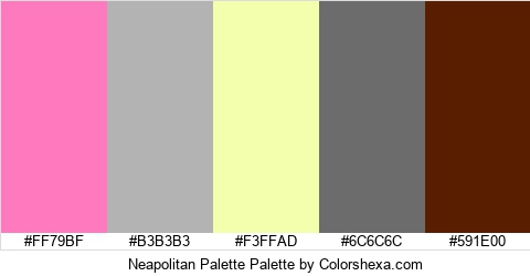 Neapolitan Palette Colors Logo
