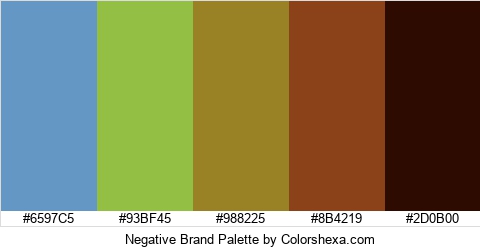 Negative Brand Colors Logo