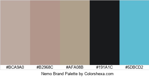 Nemo Brand Colors Logo