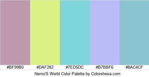 Nemo'S World Color Colors Logo