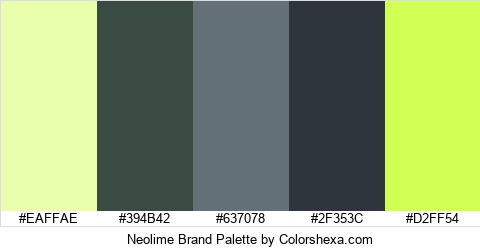 Neolime Brand Colors Logo