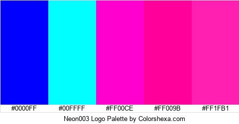 Neon003 Logo Colors Logo