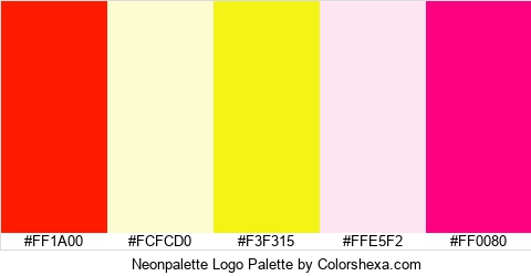 Neonpalette Logo Colors Logo