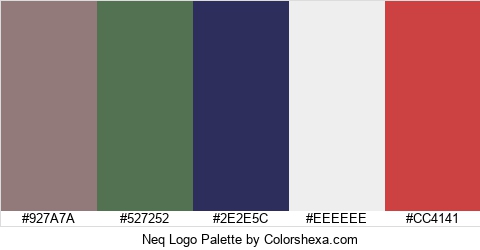 Neq Logo Colors Logo