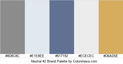Neutral #2 Brand Colors Logo