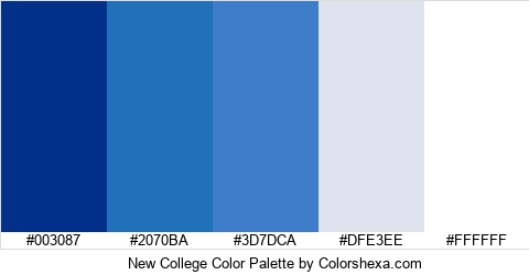 New College Color Colors Logo