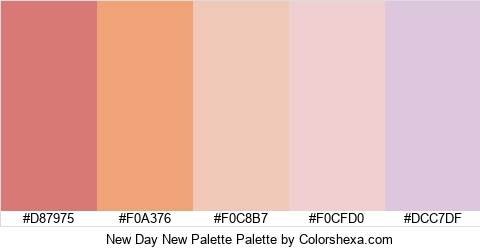 New Day New Palette Colors Logo