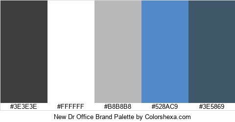 New Dr Office Brand Colors Logo