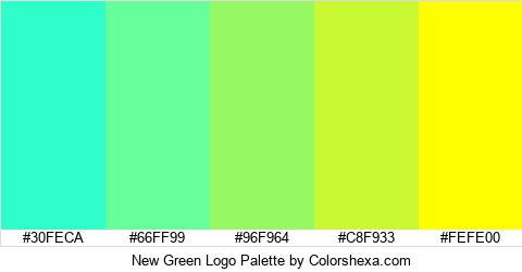 New Green Logo Colors Logo